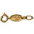 Collana lunga a catena con motivo Lion Chanel D'oro - vista 3