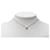 Hermès Collier pendentif Hermes Mini Pop H Rose Blanc Doré  - vue 5
