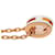 Hermès Collier pendentif Hermes Mini Pop H Rose Blanc Doré  - vue 5