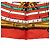 Hermès Carré 45 Petit Gavroche Astrology Handkerchief Rosso - vista 3