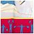 Hermès Foulard Hermes Carre 90 En Cours Blu Porpora - vista 6