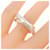 Ring Hermès Anillo banda Hermes Vertige  - vista 5