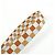 Hermès Hermes Sangle Maxi Cadreille 083420CK Strap Multicolore D'oro - vista 2