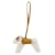 Hermès Hermes Buddy Accessory Bag Charm Beige Roh  - Ansicht 1