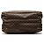 Borsa Boston Louis Vuitton Monogram Alizé Trois Poche Marrone Monogramma - vista 3