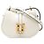 Borsa a tracolla Fendi Camon Nano Bianco