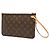 Borsa Louis Vuitton Monogram Neverfull con pochette Marrone Monogramma - vista 3
