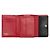 Cartera tri-fold Chanel 19 Dixneuf Coco Mark Negro Roja - vista 5
