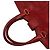 Borsa Saint Laurent Y-Line Cabas Chic Rosso - vista 8