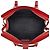 Borsa Saint Laurent Y-Line Cabas Chic Rosso - vista 9