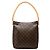 Borsa a tracolla Louis Vuitton Monogram Looping GM Marrone