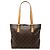 Louis Vuitton Monogram Cabas Piano Tote Bag Braun
