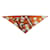 Hermès Bufanda Muffler Hermes Pointou H Logo Multicolor Naranja  - vista 1