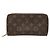 Louis Vuitton Monogram Zippy Wallet M41894 Marrone Rosa