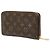 Louis Vuitton Monogram Zippy Wallet M41894 Marrone Rosa - vista 2