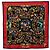 Hermès Foulard Hermes Carre 90 PIERRES d' ORIENT et OCCIDENT Nero Multicolore