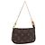 Louis Vuitton Mini pochette accessoires Canvas Mini Marrone
