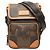Borsa a tracolla Louis Vuitton x NIGO Damier Giant Amazon Messenger Marrone