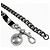 Collana Choker Vivienne Westwood Orb Plate Chain Nero Argento - vista 10
