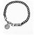 Collana Choker Vivienne Westwood Orb Plate Chain Nero Argento - vista 2