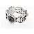 Anello GUCCI Double G Flower in turchese e madreperla Argento - vista 2