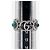 Anello GUCCI Double G Flower in turchese e madreperla Argento - vista 9
