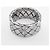 Bottega Veneta Intrecciato Silver Ring Silber - Ansicht 3
