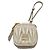 Portachiavi Miu Miu Matelassé Beige D'oro