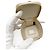 Portachiavi Miu Miu Matelassé Beige D'oro - vista 5