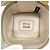 Portachiavi Miu Miu Matelassé Beige D'oro - vista 6