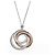 Collana con pendente Tiffany & Co. 1837 Interlocking Circle Argento D'oro - vista 3