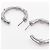 Orecchini a lobo Tiffany & Co. Bamboo in argento - vista 7