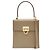 Borsa Salvatore Ferragamo Gancini Beige D'oro
