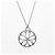 Collana Tiffany & Co. Flower Circle con 1 diamante Argento - vista 2