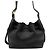 Borsa a tracolla con coulisse Gancini Salvatore Ferragamo Nero - vista 2