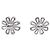 Orecchini a lobo Tiffany & Co. Daisy Paloma Picasso Argento