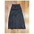 Falda maxi Chanel de brocado floral de seda negra Negro - vista 2