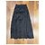 Falda maxi Chanel de brocado floral de seda negra Negro - vista 9