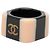 Beige Chanel CC Resin Ring - view 2