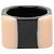 Beige Chanel CC Resin Ring - view 3