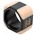 Beige Chanel CC Resin Ring - view 4