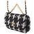 Sac Chanel Medium Tweed 19 Flap Satchel Noir - vue 2