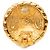 Orecchini a clip rotondi Sunburst Chanel CC placcati oro D'oro - vista 3
