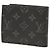 Cartera Small Marco Louis Vuitton Monogram Eclipse Negra Negro - vista 2