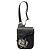 Borsa a tracolla Saddle Dior Stussy in vitello nera con applicazione ape Nero