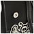 Borsa a tracolla Saddle Dior Stussy in vitello nera con applicazione ape Nero - vista 6