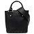 Borsa a secchiello Dioravenue Small in pelle di vitello nera Dior Nero