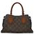 Louis Vuitton A timepiece bag harmonizing a classic Monogram pattern with a luxurious handle. Despite its compact BB size, it has ample interior storage for efficiently keeping daily belongings. Sturdy canvas Brown