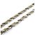 Collana Twist Tiffany & Co. in argento e oro giallo 14K - vista 3