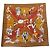 Hermès Foulard Hermes Carre 90 LES BALLETS RUSSES Multicolore Arancione